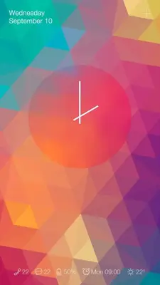 GO Locker Geometric Theme android App screenshot 5